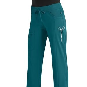 Cherokee Infinity Straight Leg Drawstring Cargo Pants Scrubs